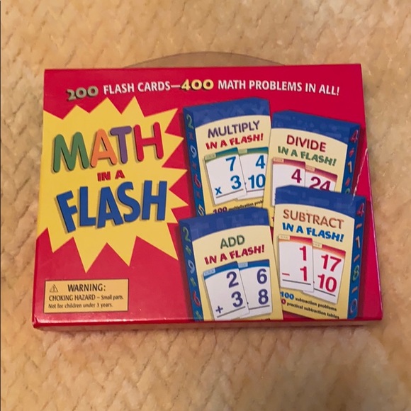 Math Flash Cards - Picture 1 of 10